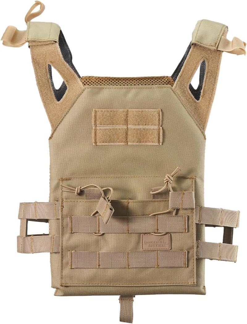 Lancer Tactical Light Weight Kid's Vest w/EVA Plates for Outdoor/Indoor Airsoft Paintball - Image 1